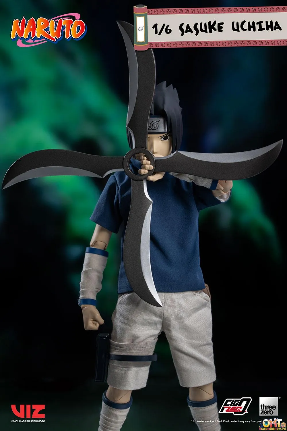 Threezero Naruto FigZero 1/6 Sasuke Uchiha