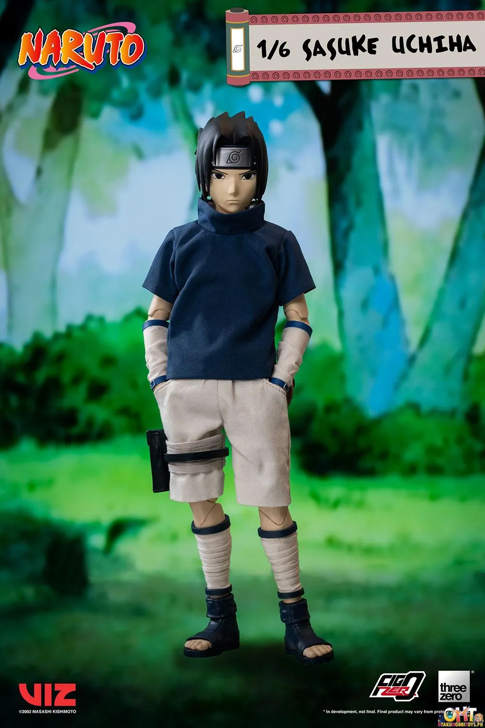 Threezero Naruto FigZero 1/6 Sasuke Uchiha