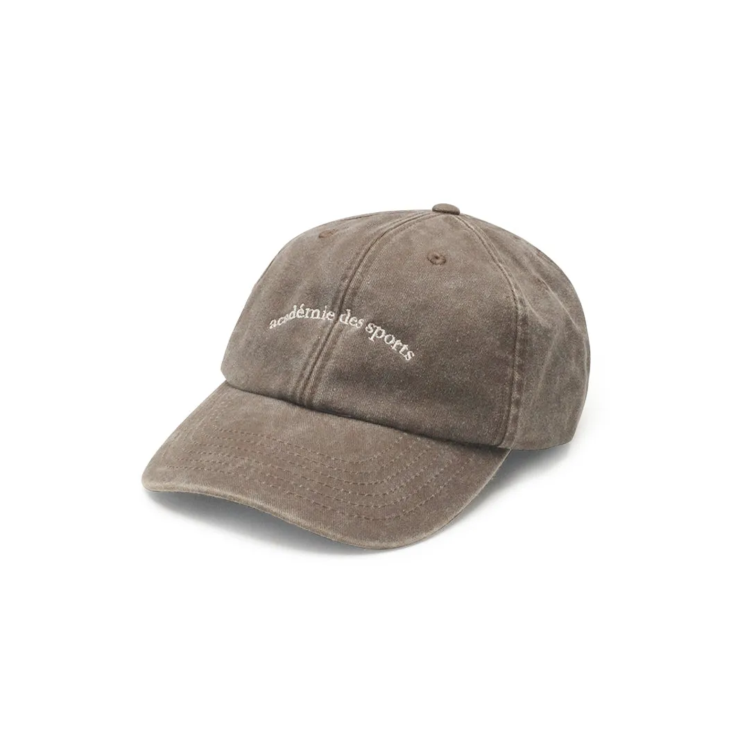 Vice 84 'Acadmie des Sports' Washed Cap - Brown