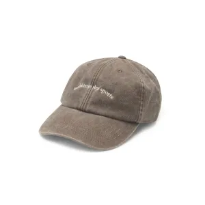 Vice 84 'Acadmie des Sports' Washed Cap - Brown
